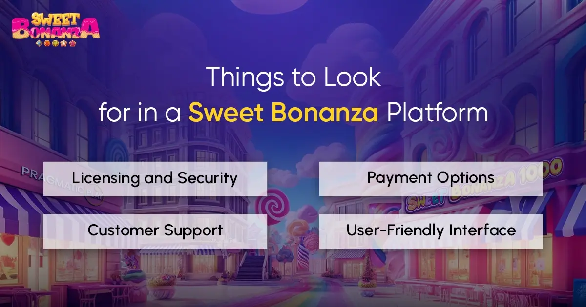 Things to Look for in a Sweet Bonanza Platform